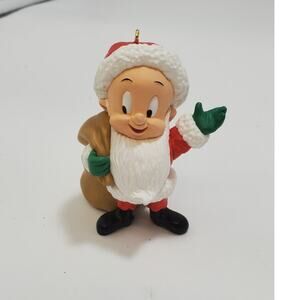 Vintage 1993 Hallmark Keepsake Looney Tunes Elmer Fudd Christmas Ornament